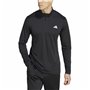 Sweat-shirt d'Entraînement pour Adultes Adidas Tr-Es+ 1I4Zip Noir