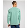 Sweat sans capuche homme Lee Plain Crew Intuition Gris Eau