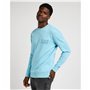 Sweat sans capuche homme Lee Wobbly Preppy Bleu Eau