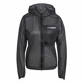 Veste de Sport pour Femme Adidas Agr Rain J Noir