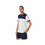 Polo à manches courtes homme Asics Court Blanc