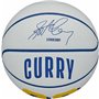 Ballon de basket Wilson Player Icon Mini Curry Blanc (Taille 3)