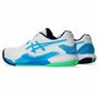 Chaussures de Tennis pour Homme Asics Gel-Resolution 9 Clay Bleu Blanc