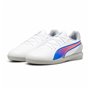 Chaussures de Futsal pour Enfants Puma King Match It Blanc