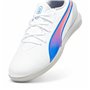 Chaussures de Futsal pour Enfants Puma King Match It Blanc
