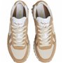 Baskets Casual pour Femme Pepe Jeans Brit-On Prints Blanc Beige