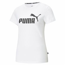 T-shirt à manches courtes homme Puma 586774 02 Blanc (S) (1 Unité)