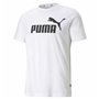 T-shirt à manches courtes homme Puma 586666 02 Blanc (L) (1 Unité)