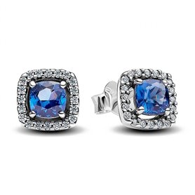 Boucles d´oreilles Femme Pandora 293551C01 Bleu Argenté