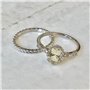 Bague Femme 24KAE 12406S/58 18 Argenté