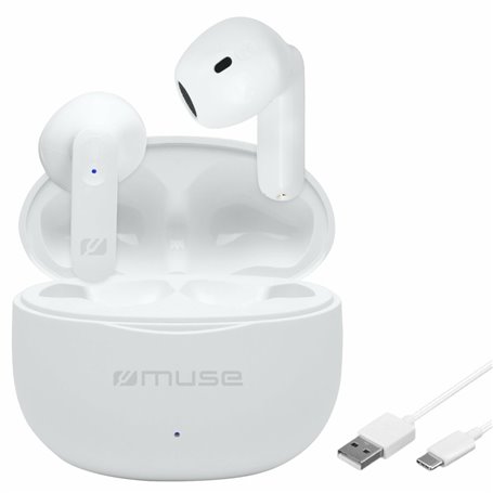 Casques avec Microphone Muse M270TWS BLANCO Blanc