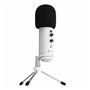 Microphone Newskill Kaliope Ivory Jeux Blanc