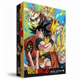 Puzzle 3D Dragon Ball Goku Saiyan 100 Pièces