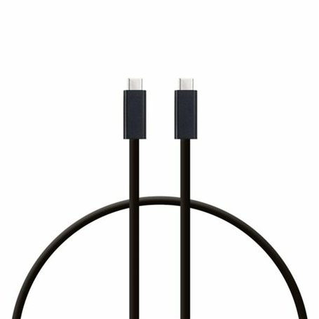 Câble USB-C vers USB-C PcCom Essential Noir 1 m