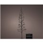 Sapin de Noël Lumineo Noir 120 cm MicroLED