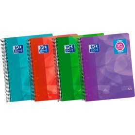 Cahier Oxford European Book 5 Microperforé Multicouleur A4 5 Pièces 120 Volets