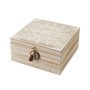 Set de basket Blanc Naturel Bois MDF 20 x 20 x 10 cm