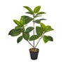 Plante décorative Polyéthylène Plastique Ficus 40 x 40 x 75 cm