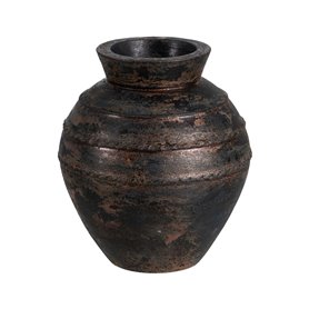 Vase Marron Terre cuite 29 x 31 x 34 cm