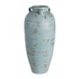 Vase Turquoise Terre cuite 26 x 28 x 60 cm