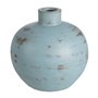 Vase Turquoise Terre cuite 30 x 32 x 29 cm