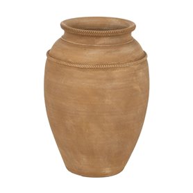 Vase Beige Céramique 39 x 39 x 56 cm