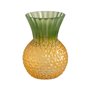 Vase Jaune Vert Verre