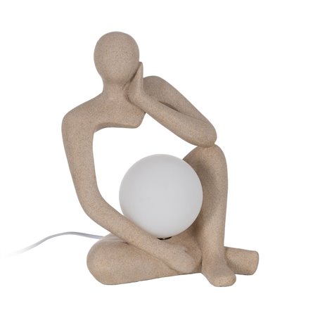 Lampe de bureau Blanc Beige