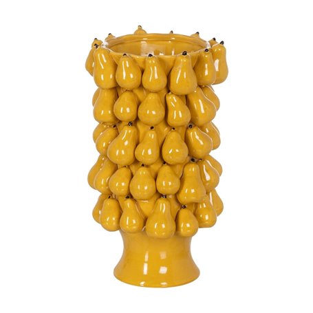 Vase Jaune Céramique 23