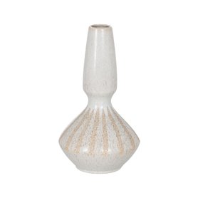 Vase Blanc Beige Céramique 21