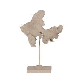 Figurine Décorative Beige Poisson 22