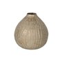 Vase Beige Doré Fer 25 x 25 x 25 cm