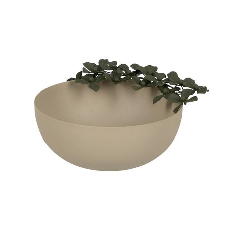 Centre de Table Vert Beige Fer 25 x 25 x 11 cm