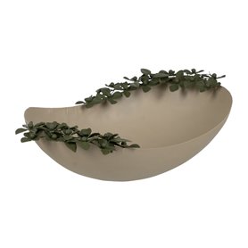 Centre de Table Vert Beige Fer 44 x 31 x 18 cm