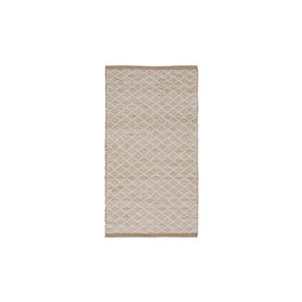 Tapis Blanc Naturel 80 x 1 x 150 cm