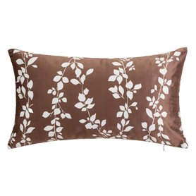 Coussin RISE Marron Imprimé Velours 50 x 10 x 30 cm