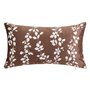 Coussin RISE Marron Imprimé Velours 50 x 10 x 30 cm