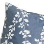 Coussin RISE Bleu Imprimé Velours 45 x 10 x 45 cm