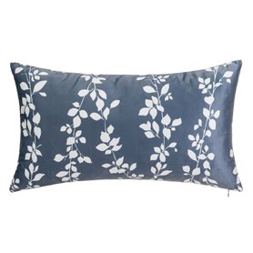 Coussin RISE Bleu Imprimé Velours 50 x 10 x 30 cm