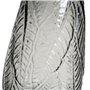 Vase Gris verre 17 x 17 x 26 cm