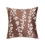 Coussin RISE Marron Imprimé Velours 45 x 10 x 45 cm