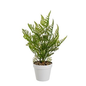 Plante décorative Polyéthylène Plastique Fougère 26 x 26 x 45 cm