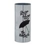 porte-parapluie Noir Argenté Rond 20 x 20 x 46 cm