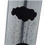 porte-parapluie Noir Argenté Rond 20 x 20 x 46 cm