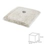 Tapis SHAGGY Beige 140 x 200 x 2 cm