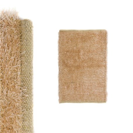 Tapis SHAGGY Beige 50 x 80 x 2 cm