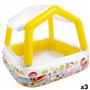 Pataugeoire gonflable pour enfants Intex Auvent 295 L 157 x 122 x 157 cm (3 Unités)