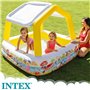 Pataugeoire gonflable pour enfants Intex Auvent 295 L 157 x 122 x 157 cm (3 Unités)