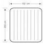 Air bed Intex STANDARD CLASSIC DOWNY 203 x 25 x 152 cm