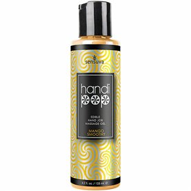 All Over Gel lubrifiant de massage Handipop Sensuva Mango Smoothie  125 ml